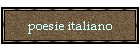 poesie italiano